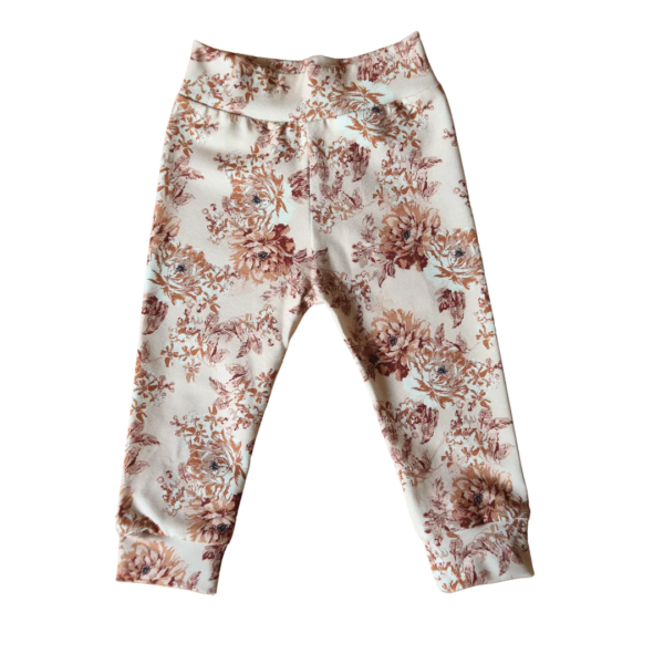 Babybroekje Beige Bloemen