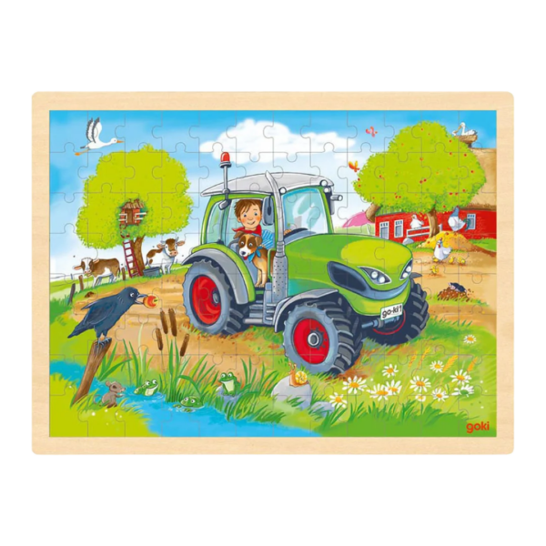 Puzzel tractor