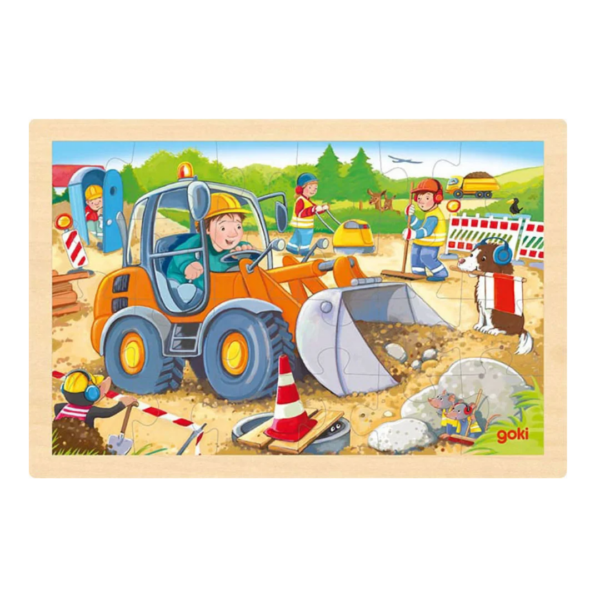 Puzzel shovel