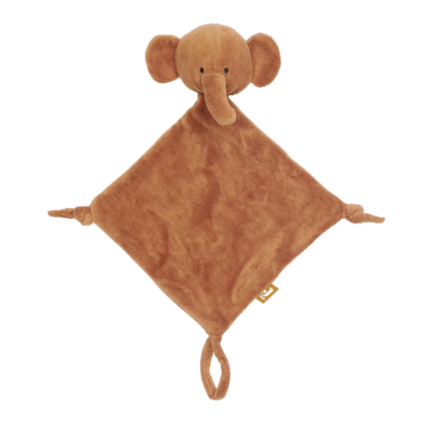 Speendoekje Olifant Caramel