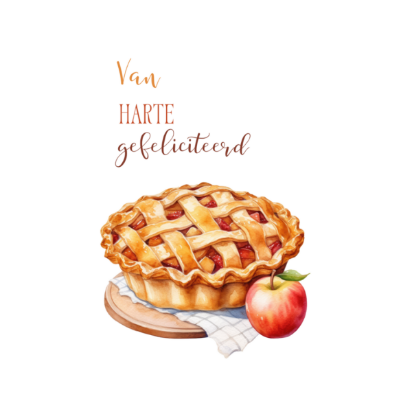 Kaart appeltaart