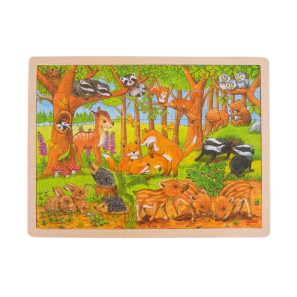Puzzel Bosdieren
